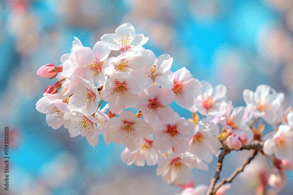 Almond Tree Branches in Blossom Almond Tree Branches in Blossom