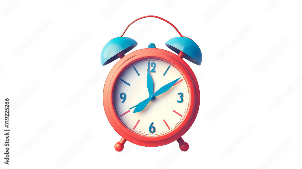 A minimalistic alarm icon isolated on transparent background. A minimalistic alarm icon isolated on transparent background.