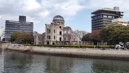 Atomic bomb dome, Hiroshima Japan
