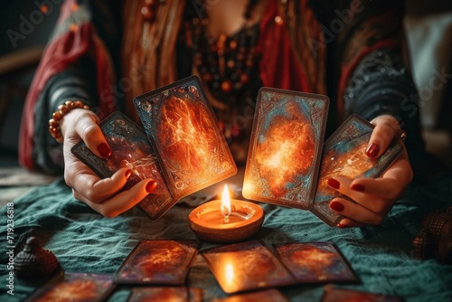 The Mystic Oracle: Unlocking the Secrets of Fortune Telling, Tarot Cards, and Psychic Predictions in the New Age photo