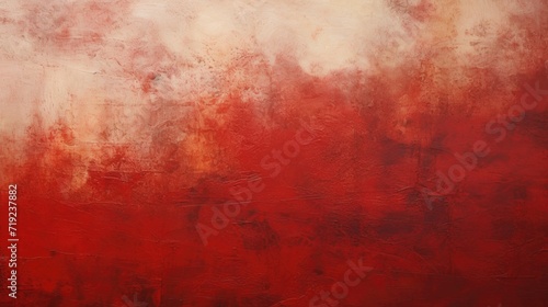 Abstract painting texture red background photo