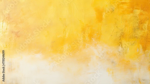 Abstract painting texture yellow background © Ilmi