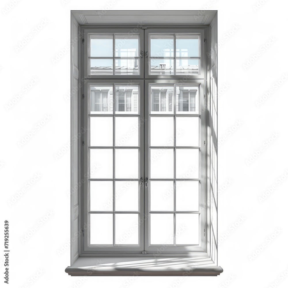 Empty Interior Window 3D Illustration, 3d illustration Empty Interior Window 3D Illustration, 3d illustration