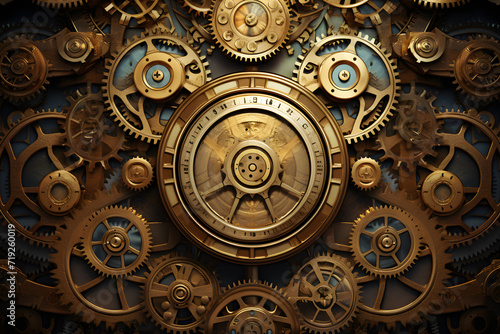 gears and cogs background
