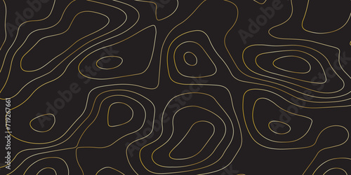 Abstract background with waves. Abstract papercut and multi layer cutout geometric pattern on vector