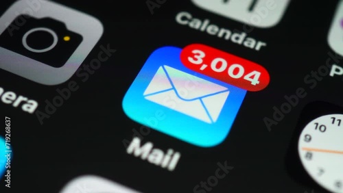 Incoming notifications on smartphone email apps are getting increase