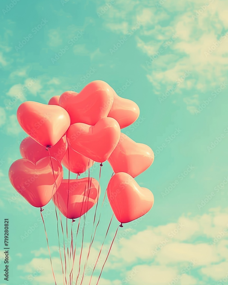 Heart shaped ballons Heart shaped ballons