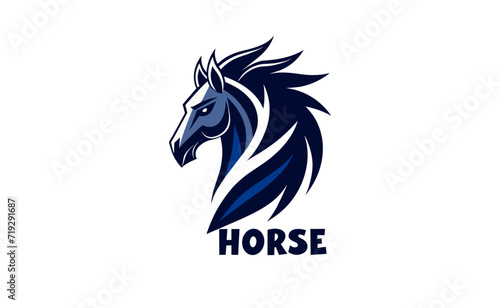 Elegant royal horse logo design vector template, horse farm logo animal design vector, Horse logo design. Elegant and luxury horse logo concept. Vector logo template.