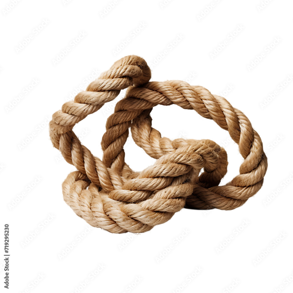 rope with knot isolated on a transparent or white background, png rope with knot isolated on a transparent or white background, png