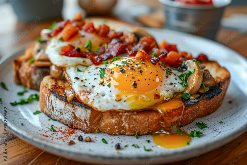 Breakfast with Egg and Side Dishes Wallpaper Brainstorming Background Backdrop Digital Art Cover Poster Magazine Breakfast with Egg and Side Dishes Wallpaper Brainstorming Background Backdrop Digital Art Cover Poster Magazine