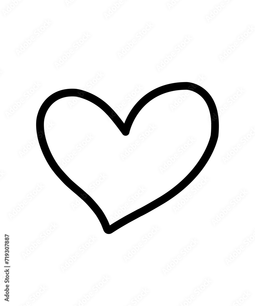 Heart clip art design on plain white transparent isolated background for card, shirt, hoodie, sweatshirt, apparel, tag, mug, icon, poster or badge Heart clip art design on plain white transparent isolated background for card, shirt, hoodie, sweatshirt, apparel, tag, mug, icon, poster or badge