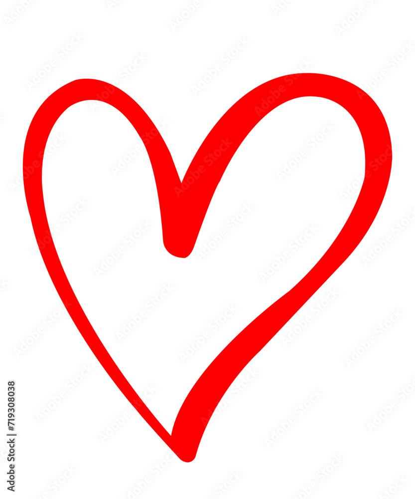 Heart clip art design on plain white transparent isolated background for card, shirt, hoodie, sweatshirt, apparel, tag, mug, icon, poster or badge Heart clip art design on plain white transparent isolated background for card, shirt, hoodie, sweatshirt, apparel, tag, mug, icon, poster or badge