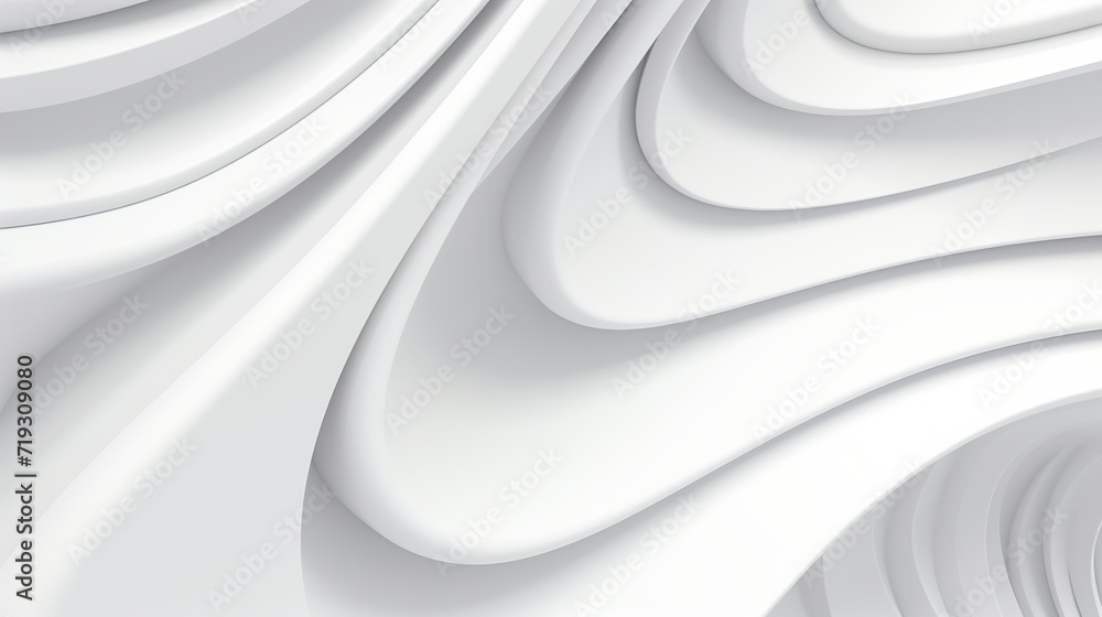 A white abstract background is used in 3d illustration and 3d rendering A white abstract background is used in 3d illustration and 3d rendering