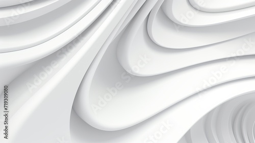 A white abstract background is used in 3d illustration and 3d rendering
