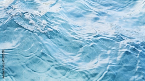 The background is made of white water and the surface has rings and ripples.