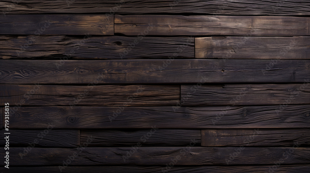 Fototapeta premium Natural brown wooden background, Wood texture surface with old natural pattern, generative a