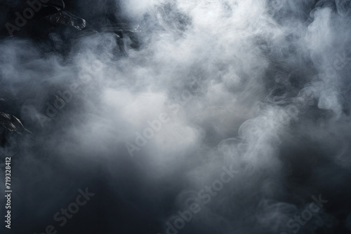 Background of Dense smoke.