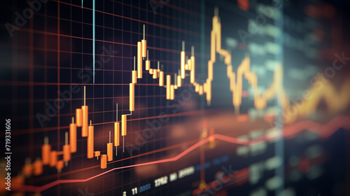 Stock market financial data pictures 