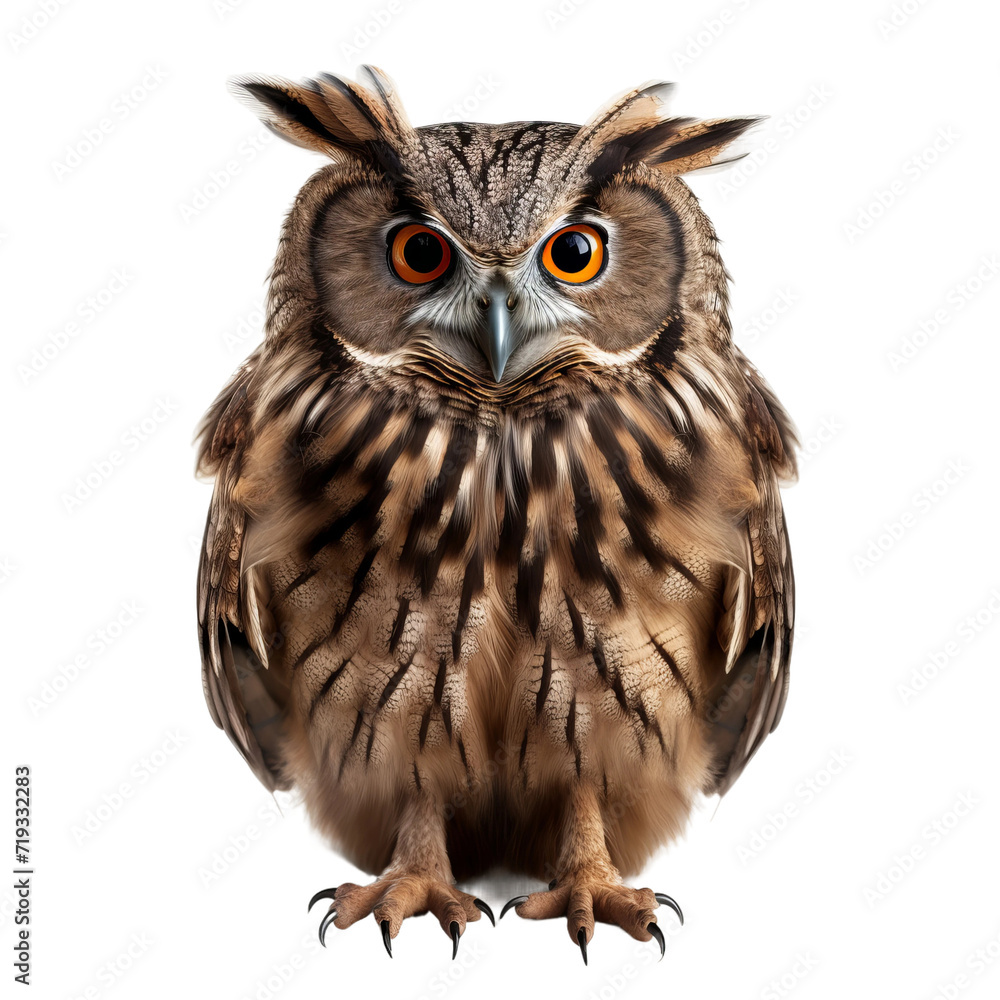 Fototapeta premium owl isolated on white