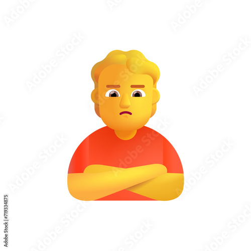 Person Pouting