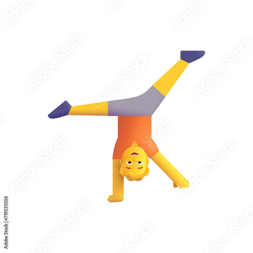 Person Cartwheeling