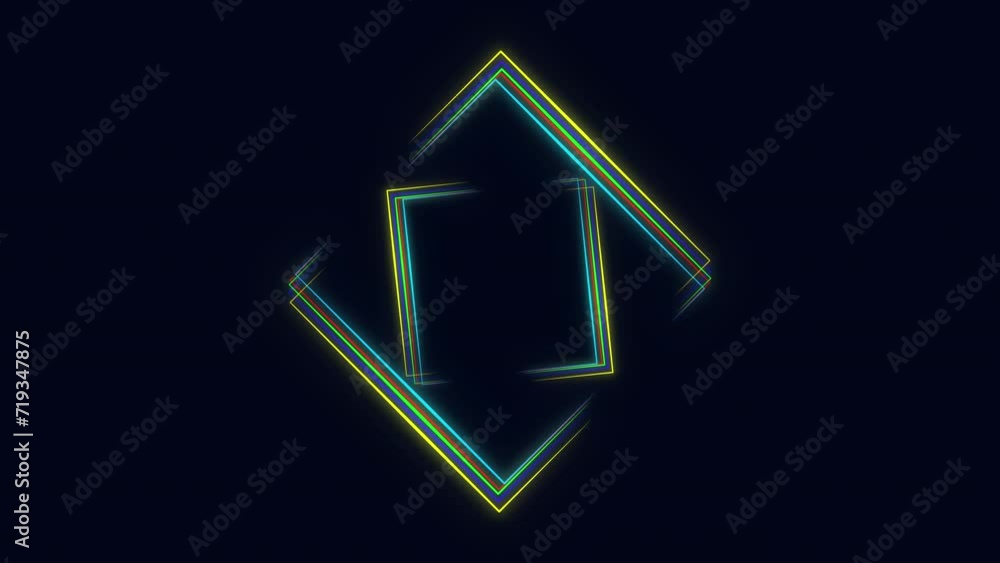 4K animation. Neon frame. Colorful neon lines draw moving. Neon style motion line. Loop animation. Neon background. Alpha channel 4K animation. Neon frame. Colorful neon lines draw moving. Neon style motion line. Loop animation. Neon background. Alpha channel