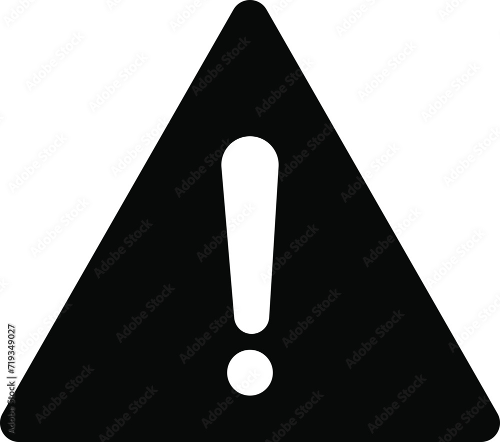 Warning icon. The attention icon. Danger symbol. Flat Vector alert triangle warn sign, Triangle Caution and Warning Icon Vector Design. attention vector, fatal error message element, exclamation mark. Warning icon. The attention icon. Danger symbol. Flat Vector alert triangle warn sign, Triangle Caution and Warning Icon Vector Design. attention vector, fatal error message element, exclamation mark.
