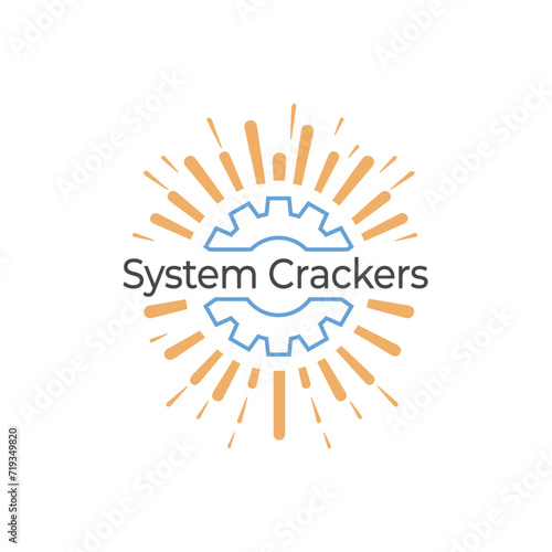 system crackers logo best for tshirt design