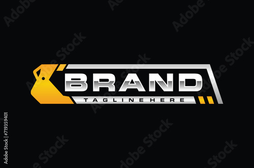 text scoop excavator logo