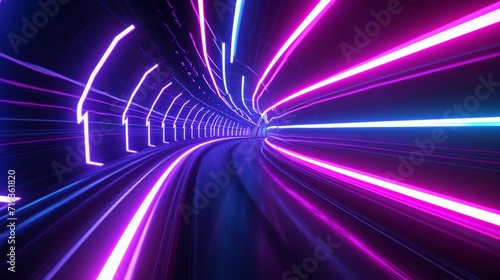 3D render abstract motion background loop hd
