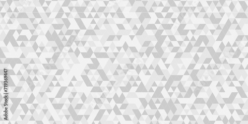 Abstract geometric background vector seamless technology gray and white background. Abstract geometric pattern gray Polygon Mosaic triangle Background, business and corporate background.