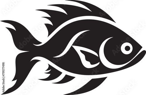 Oceanic Shadows Fish Vector Blackened CollectionBlackened Beauties Fish Vector Silhouette Showcase