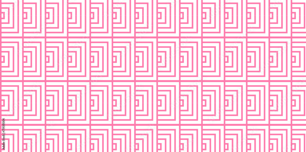 Modern diamond geometric ocean spiral pattern and abstract circle wave lines. pink seamless tile stripe geomatics overlapping create retro square line backdrop pattern background. Overlapping Pattern. Modern diamond geometric ocean spiral pattern and abstract circle wave lines. pink seamless tile stripe geomatics overlapping create retro square line backdrop pattern background. Overlapping Pattern.