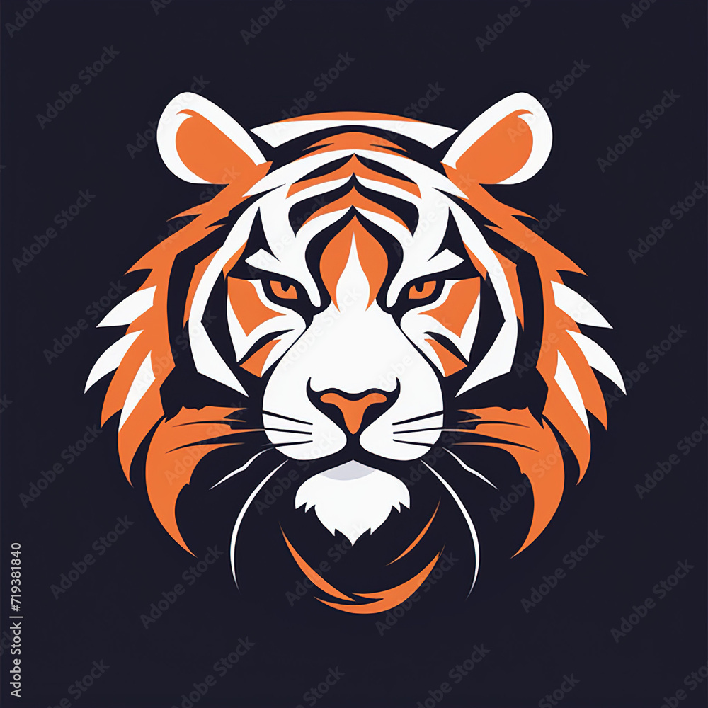 Fototapeta premium head of tiger