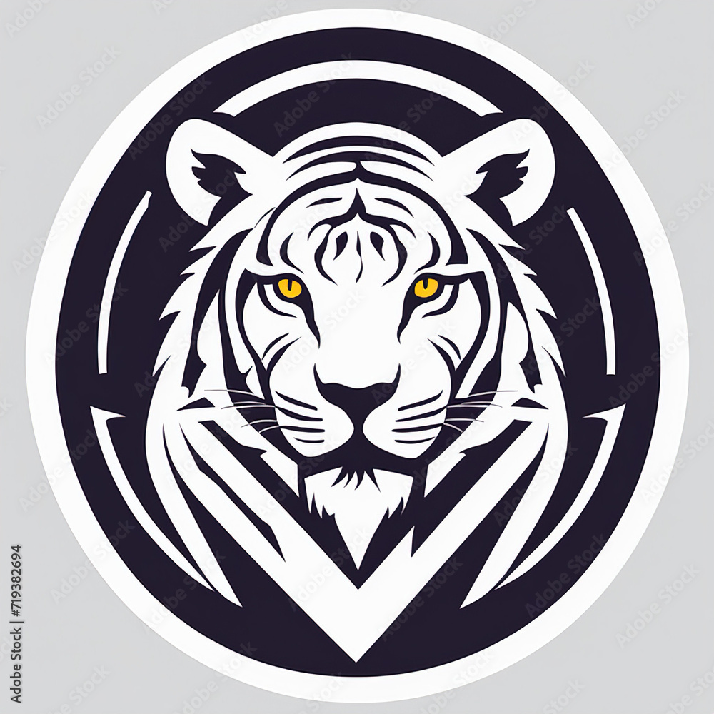 white tiger head white tiger head