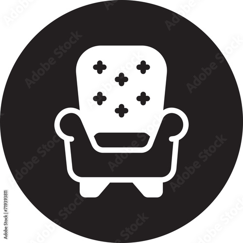 couch glyph icon