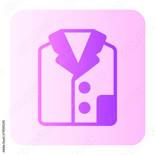 pajamas gradient icon