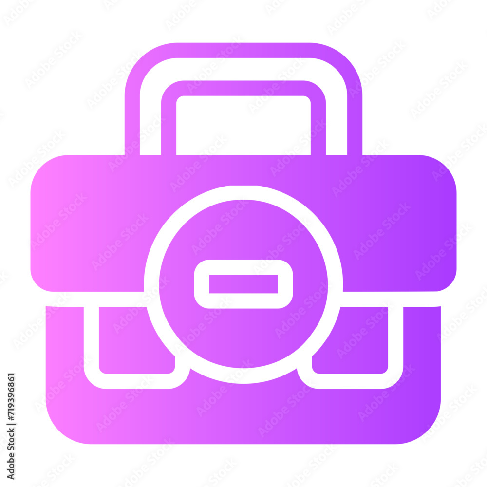 no work gradient icon no work gradient icon