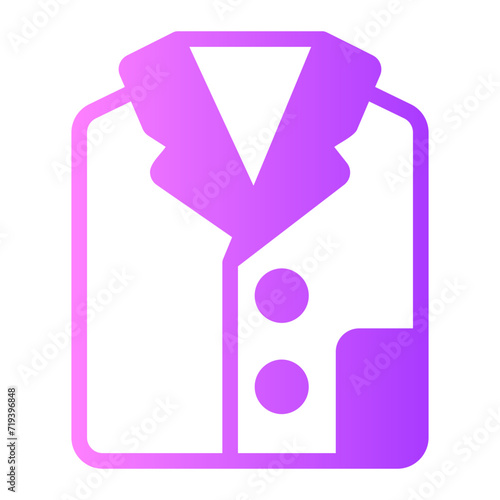pajamas gradient icon