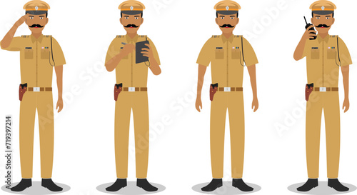 Set of Indian Police