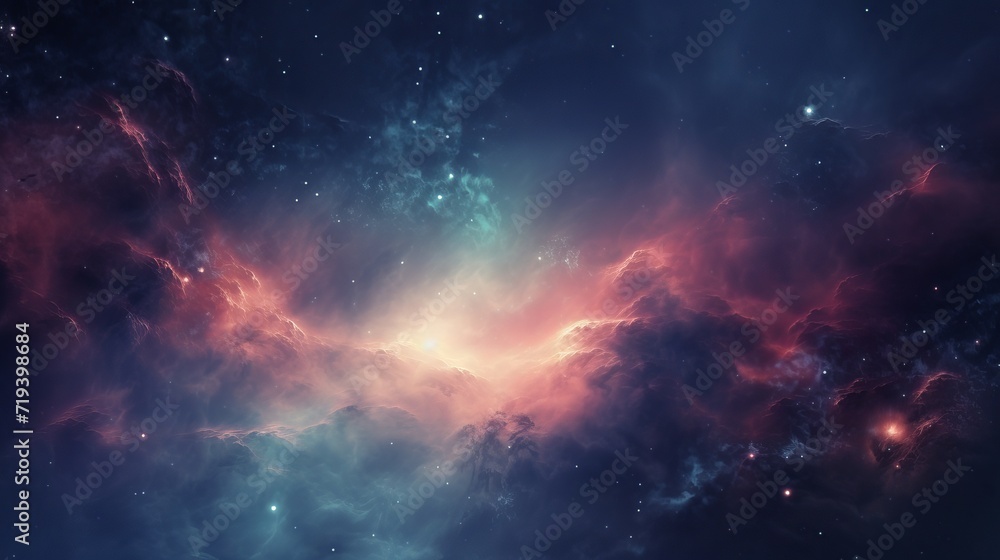 The sky was the focal point for the cosmic nebulas. The sky was the focal point for the cosmic nebulas.