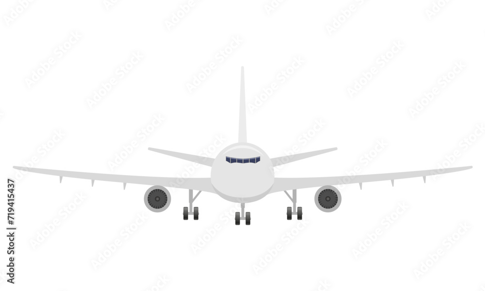 passenger airplane stock vector illustration passenger airplane stock vector illustration