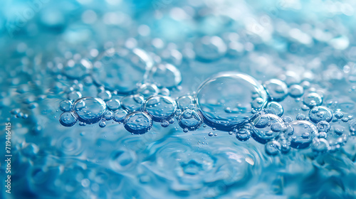  close up of bubbles of water in