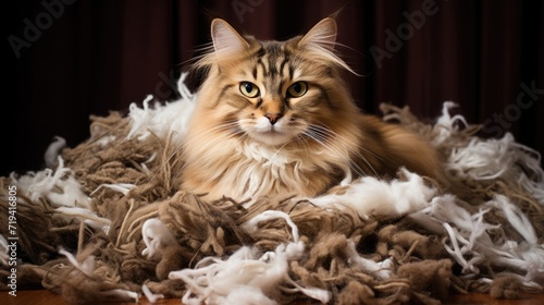 Cleaning Up the Cat Hair Pile: Holding onto Your Sanity with a Lot of Feline Fur