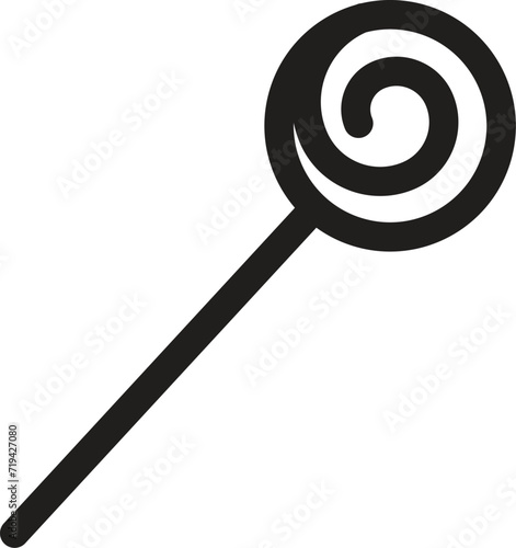 Candies, lollipop, sugar caramel in wrapper, gums and twisted marshmallow on stick. Vector set of sweets, spiral lollypops, striped bonbons and bubblegums