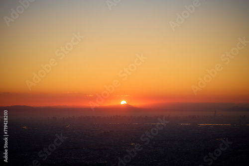 観音山から見た日の出 © kohta65