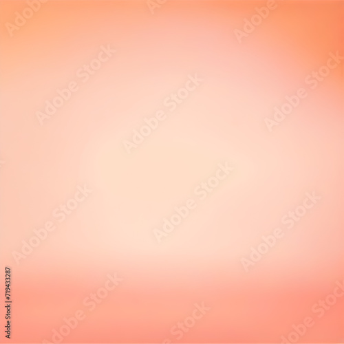 Peach Fuzz Color Gradient Abstract Background Illustration For Cosmetic Banner