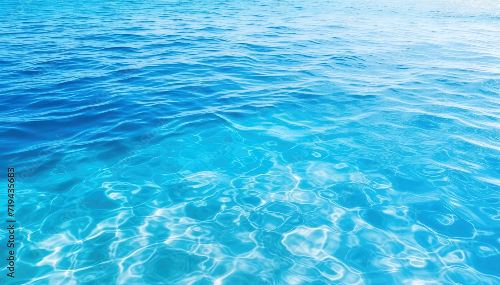 Clear turquoise water of the sea with no people Clear turquoise water of the sea with no people
