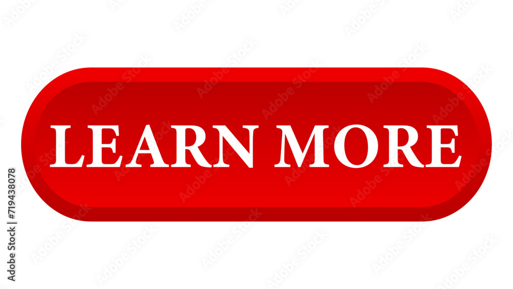 Learn More Web UI Button Label Vector Illustration Learn More Web UI Button Label Vector Illustration