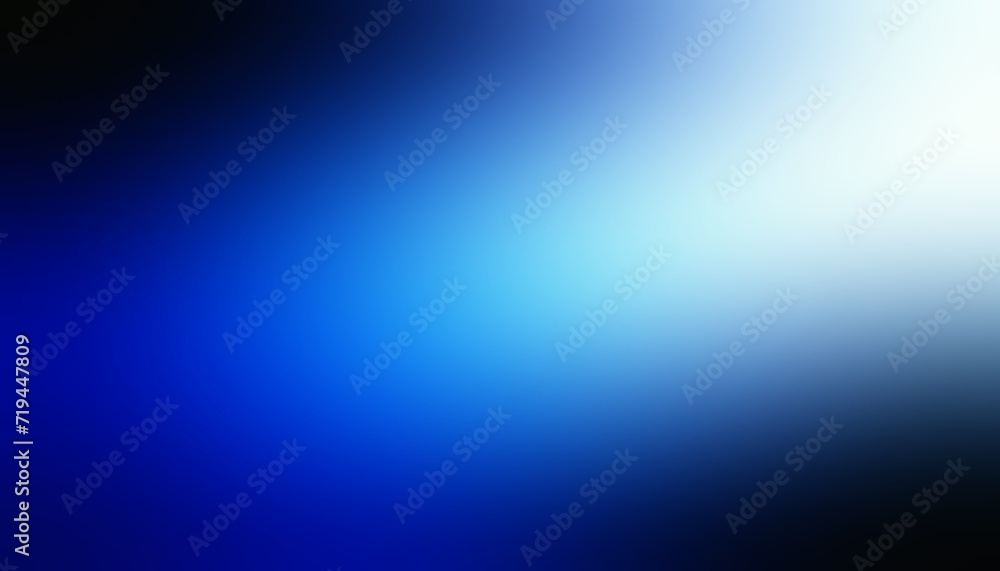 Black and blue gradient background.